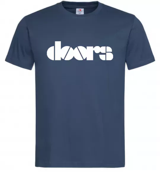 Мужская футболка THE DOORS Темно-синий фото