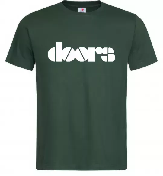 Мужская футболка THE DOORS Темно-зеленый фото