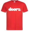 Мужская футболка THE DOORS Красный фото