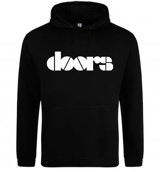 Чоловіча толстовка (худі) THE DOORS Чорний фото