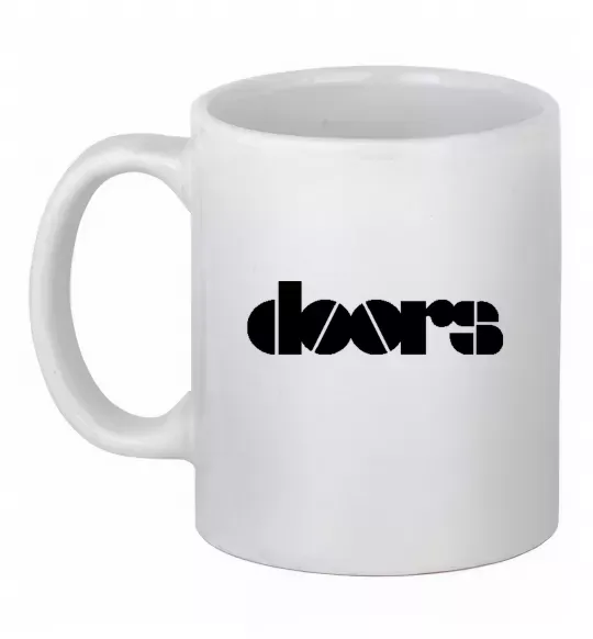 Чашка керамическая THE DOORS Белый фото