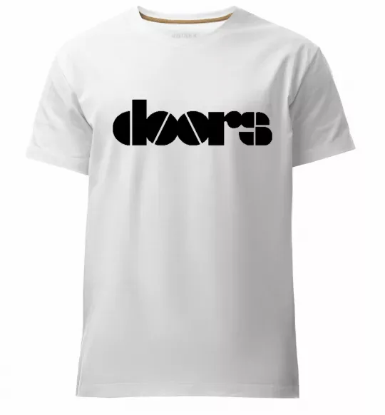 Чоловіча преміум футболка THE DOORS Білий фото