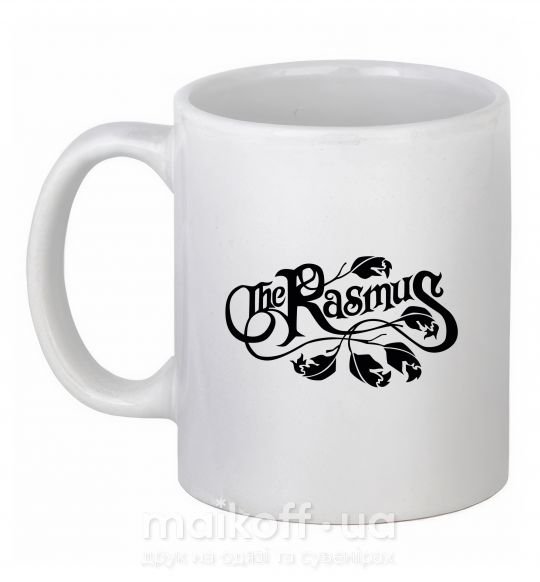 Чашка керамическая THE RASMUS Белый фото