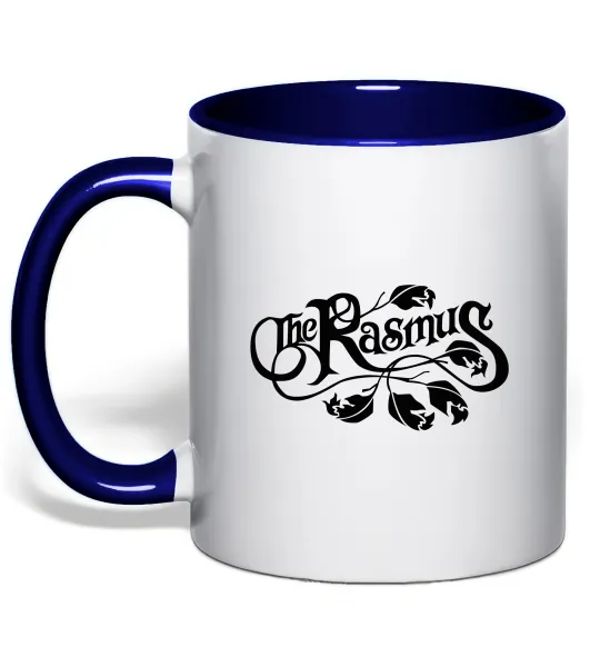 Чашка с цветной ручкой THE RASMUS Глубокий темно-синий фото