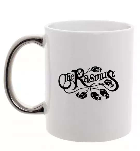 Чашка с цветной ручкой THE RASMUS Серебро фото