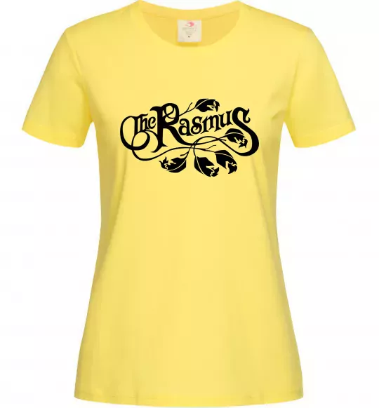Женская футболка THE RASMUS Лимонный фото