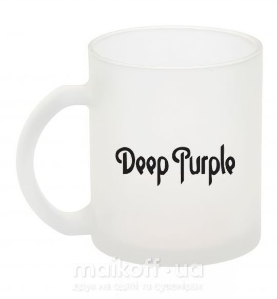Чашка скляна DEEP PURPLE Фроузен фото