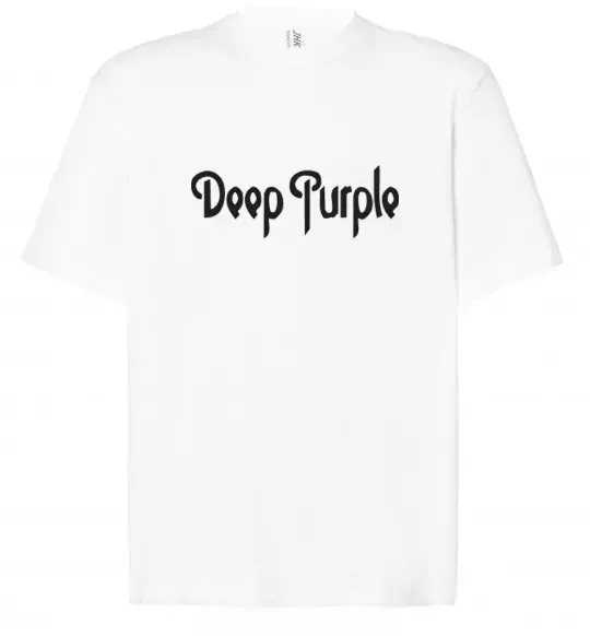 Футболка Оверсайз DEEP PURPLE Белый фото
