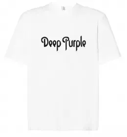 Футболка Оверсайз PEACE LOVE ROCK Белый фото