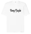 Футболка Оверсайз DEEP PURPLE Белый фото