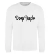 Свитшот DEEP PURPLE Белый фото
