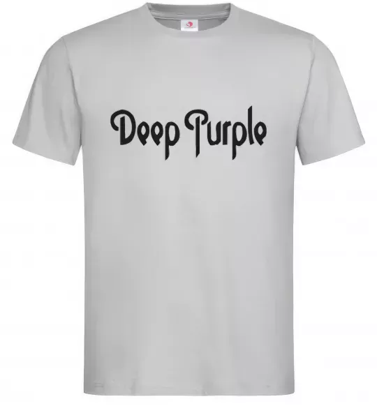 Мужская футболка DEEP PURPLE Серый фото