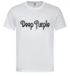 Мужская футболка DEEP PURPLE Белый Мужская футболка DEEP PURPLE Белый фото