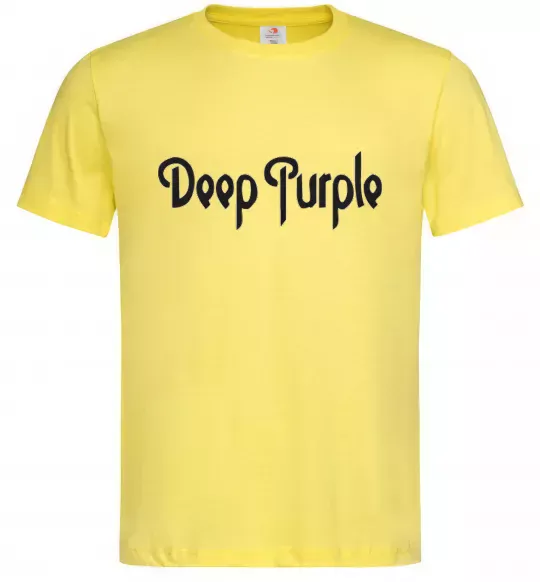 Мужская футболка DEEP PURPLE Лимонный фото