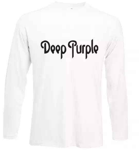 Лонгслів DEEP PURPLE Білий фото
