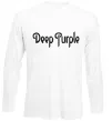 Лонгслів DEEP PURPLE Білий фото