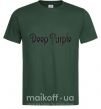 Мужская футболка DEEP PURPLE Темно-зеленый фото