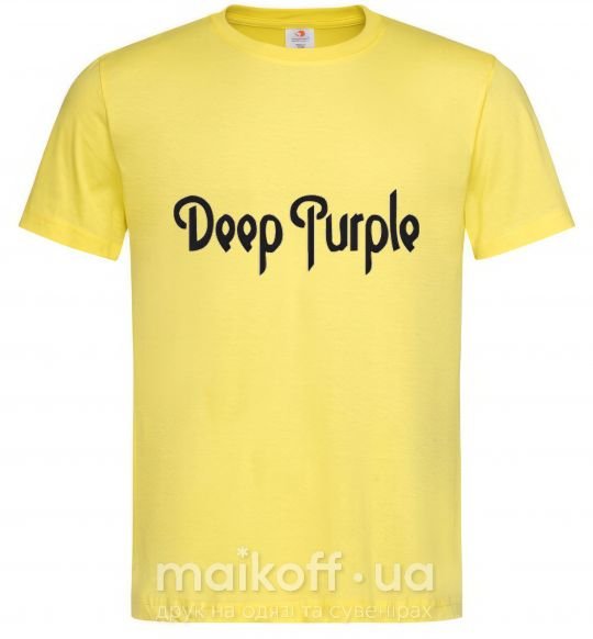 Мужская футболка DEEP PURPLE Лимонный фото
