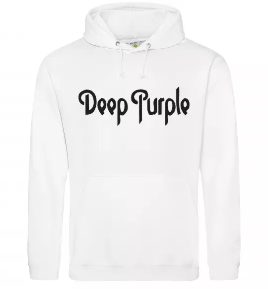 Жіноча толстовка (худі) DEEP PURPLE Білий фото