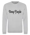 Свитшот DEEP PURPLE Серый меланж фото