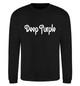 Свитшот DEEP PURPLE Черный фото