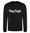 Свитшот DEEP PURPLE Черный фото