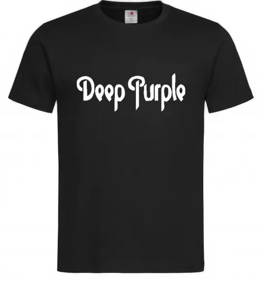 Мужская футболка DEEP PURPLE Черный фото
