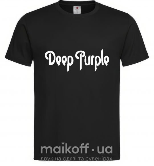 Мужская футболка DEEP PURPLE Черный фото