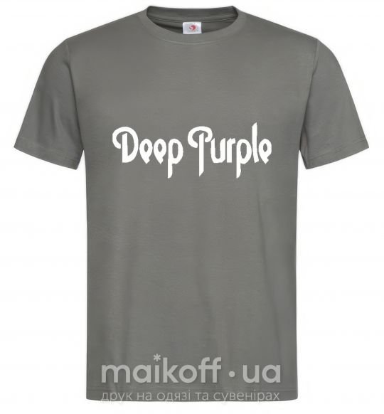 Чоловіча футболка DEEP PURPLE Графіт фото