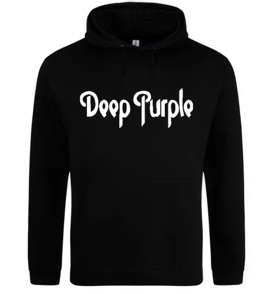 Жіноча толстовка (худі) DEEP PURPLE Чорний фото