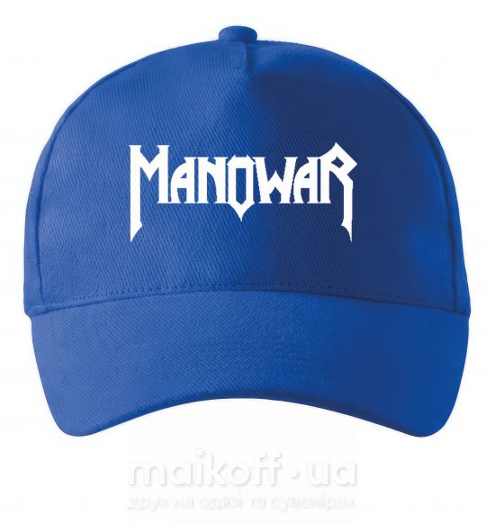 Кепка MANOWAR Яскраво-синій фото