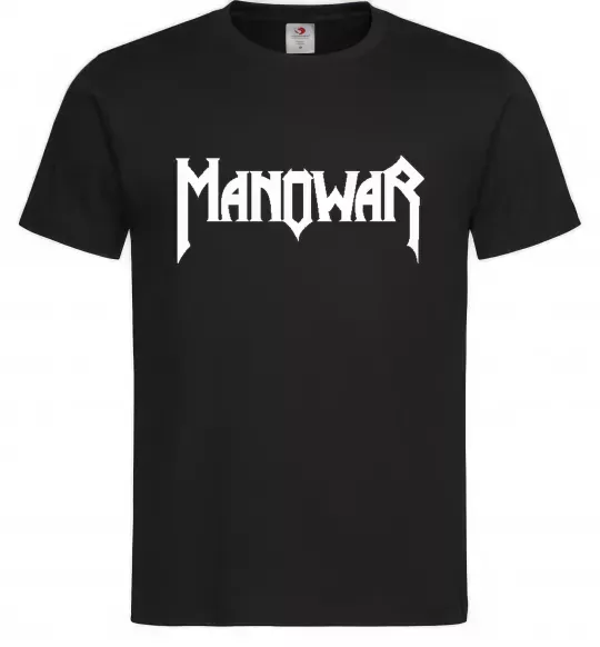 Чоловіча футболка MANOWAR Чорний фото