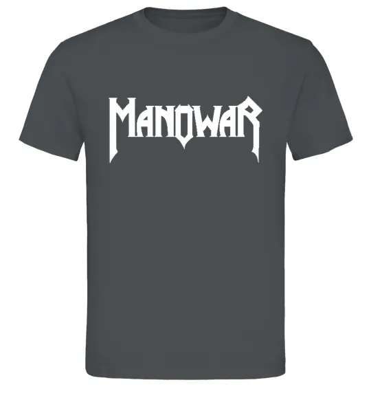 Чоловіча футболка MANOWAR Графіт фото