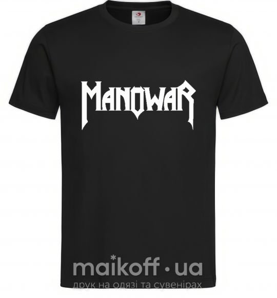 Чоловіча футболка MANOWAR Чорний фото