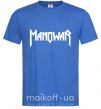 Чоловіча футболка MANOWAR Яскраво-синій фото