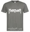 Чоловіча футболка MANOWAR Графіт фото