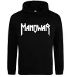 Чоловіча толстовка (худі) MANOWAR Чорний фото