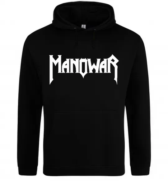 Жіноча толстовка (худі) MANOWAR Чорний фото