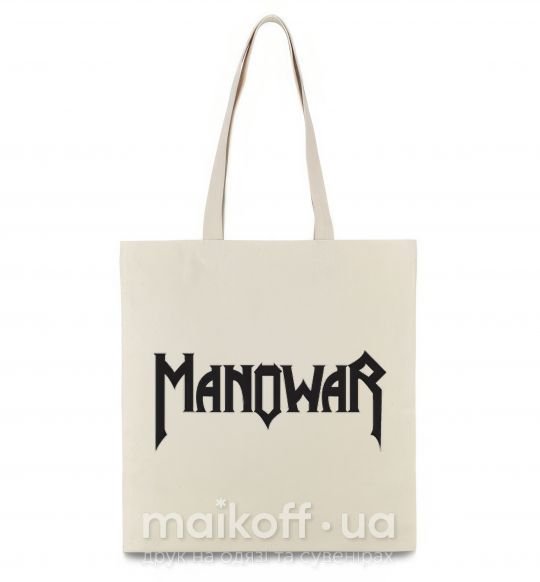 Эко-сумка MANOWAR Бежевый фото