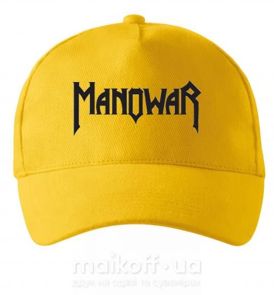 Кепка MANOWAR Солнечно желтый фото