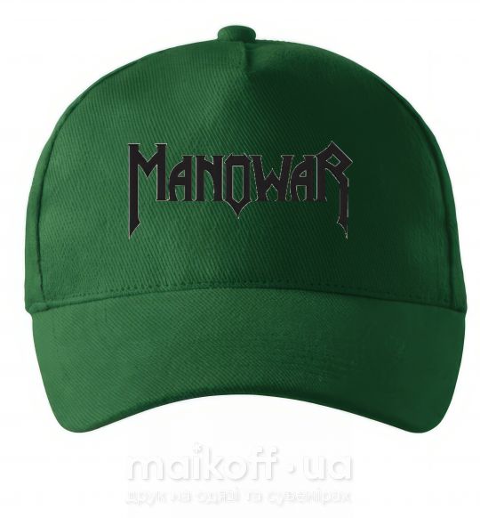 Кепка MANOWAR Темно-зелений фото