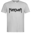 Чоловіча футболка MANOWAR Сірий фото