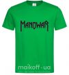 Чоловіча футболка MANOWAR Зелений фото