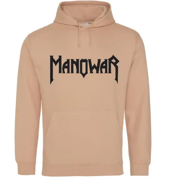 Чоловіча толстовка (худі) MANOWAR Пісочний фото