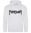 Жіноча толстовка (худі) MANOWAR Сірий меланж фото