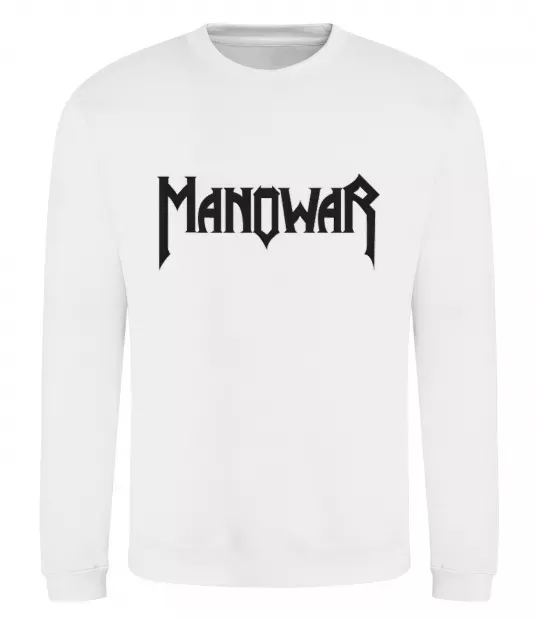 Світшот MANOWAR Білий фото