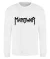 Світшот MANOWAR Білий фото