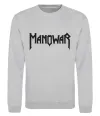 Світшот MANOWAR Сірий меланж фото