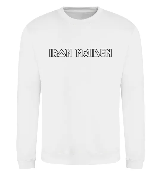Свитшот IRON MAIDEN Белый фото