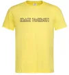Мужская футболка IRON MAIDEN Лимонный Мужская футболка IRON MAIDEN Лимонный фото